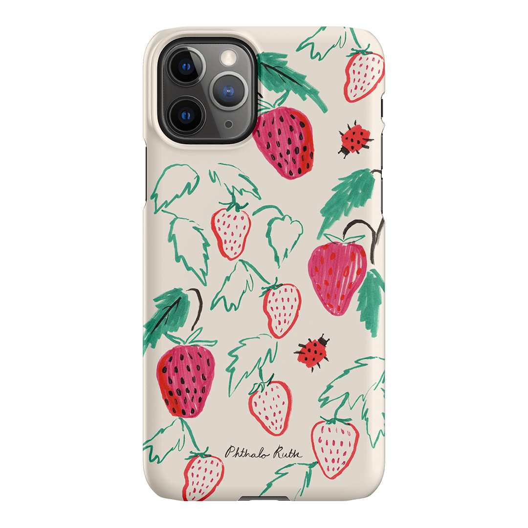 Ladybug Hour Printed Phone Cases iPhone 11 Pro / Snap by Phthalo Ruth - The Dairy