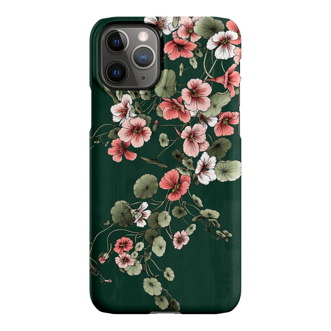 Nasturtium Printed Phone Cases iPhone 11 Pro / Snap by Typoflora - The Dairy