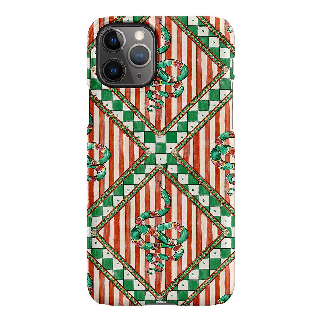 Serpent Printed Phone Cases iPhone 11 Pro / Snap by Fenton & Fenton - The Dairy