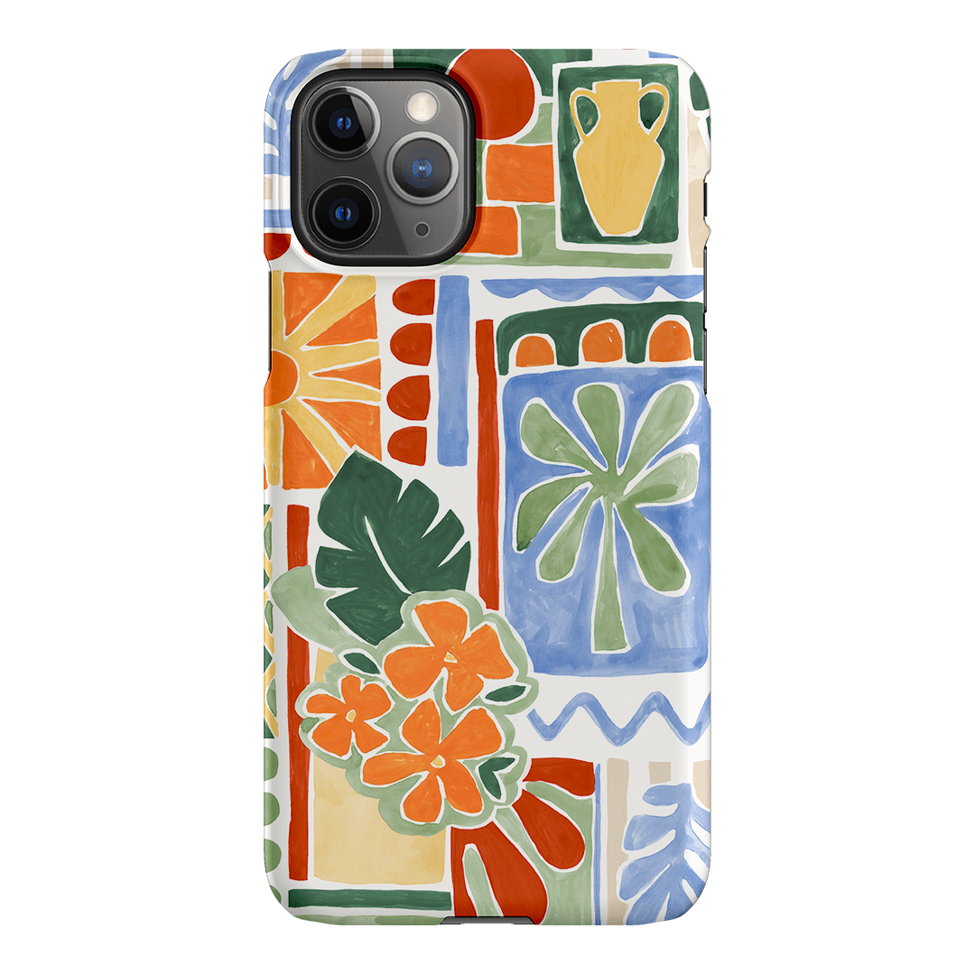 Tropicana Tile Printed Phone Cases iPhone 11 Pro / Snap by Charlie Taylor - The Dairy