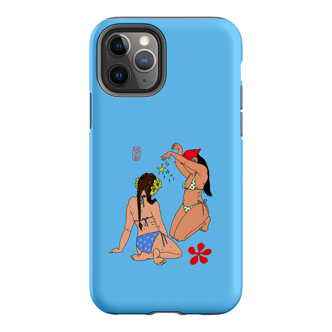 Babe Magic Blue Printed Phone Cases iPhone 11 Pro / Armoured by Easty Beasty - The Dairy