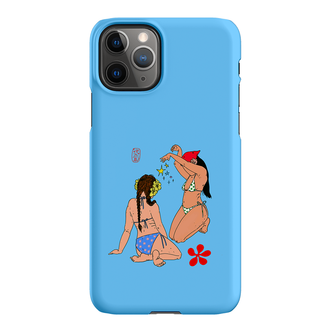 Babe Magic Blue Printed Phone Cases iPhone 11 Pro Max / Snap by Easty Beasty - The Dairy