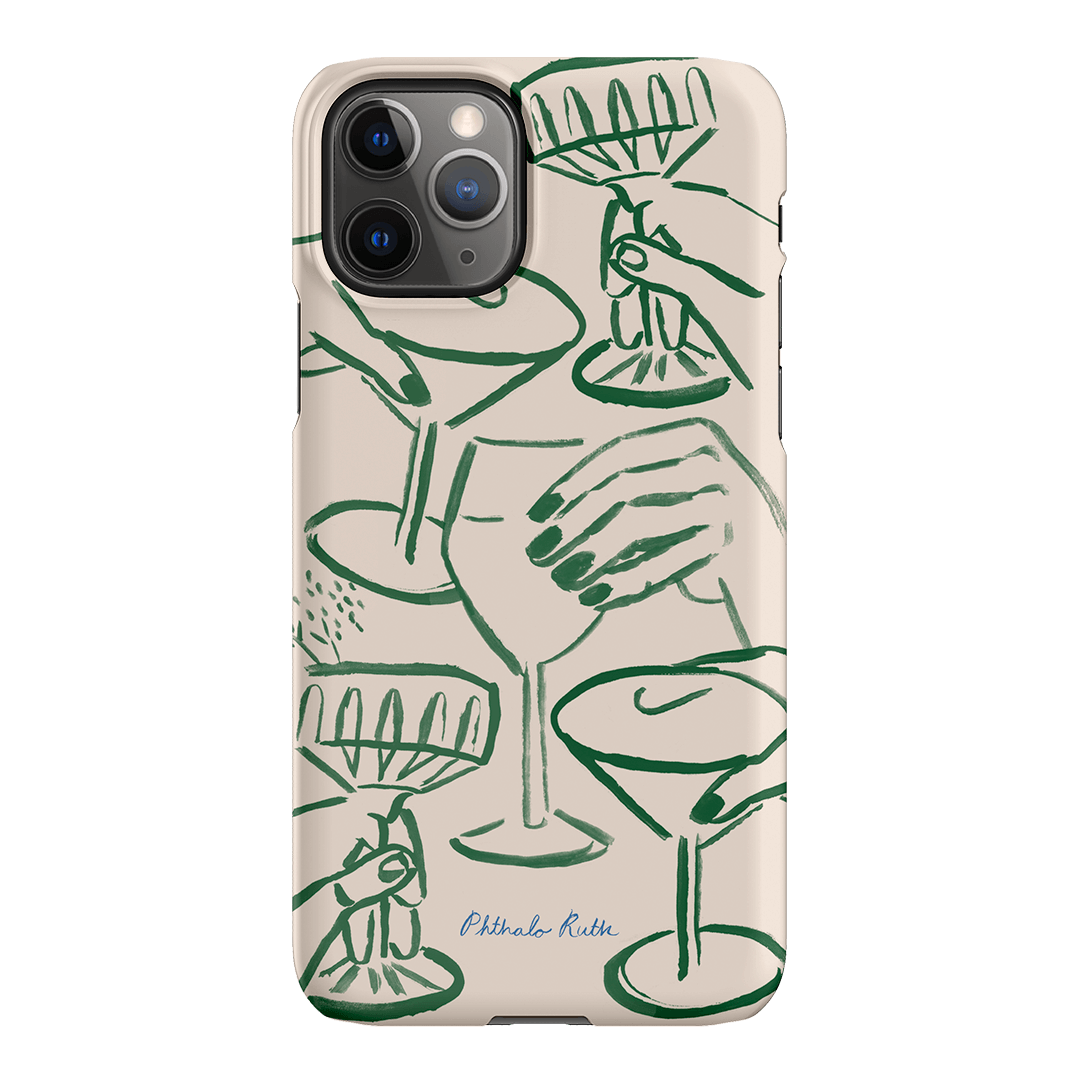 Cheers Printed Phone Cases iPhone 11 Pro Max / Snap by Phthalo Ruth - The Dairy