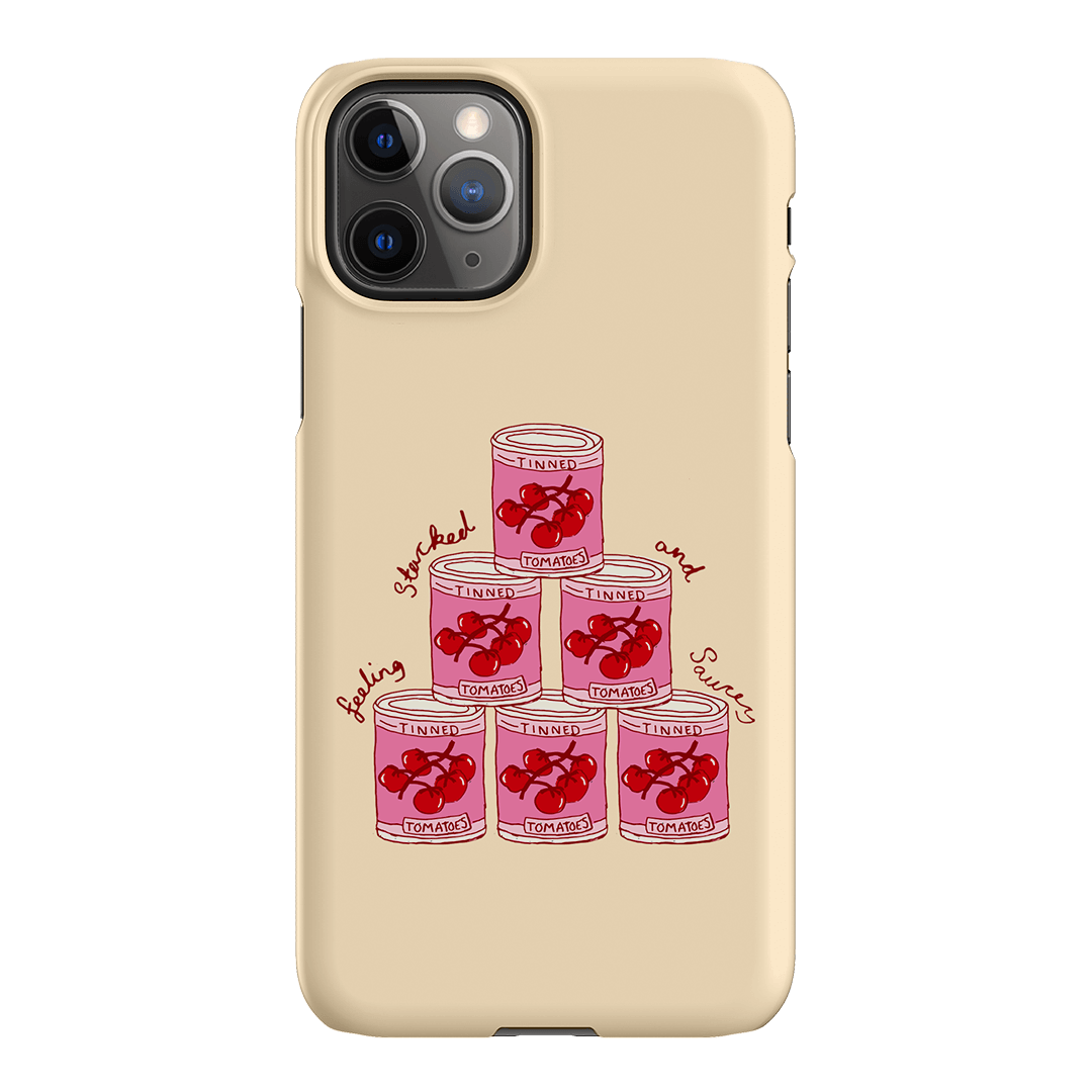 Saucy Supper Printed Phone Cases iPhone 11 Pro Max / Snap by The Dairy - The Dairy