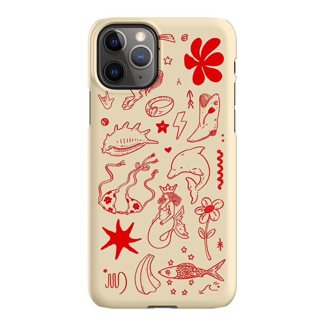 Spiced Cowboy Cream Printed Phone Cases iPhone 11 Pro Max / Snap by Easty Beasty - The Dairy