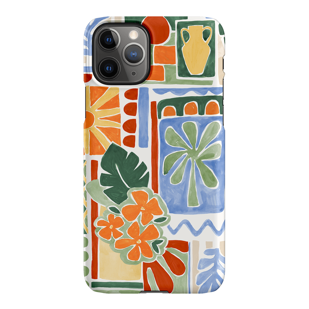 Tropicana Tile Printed Phone Cases iPhone 11 Pro Max / Snap by Charlie Taylor - The Dairy