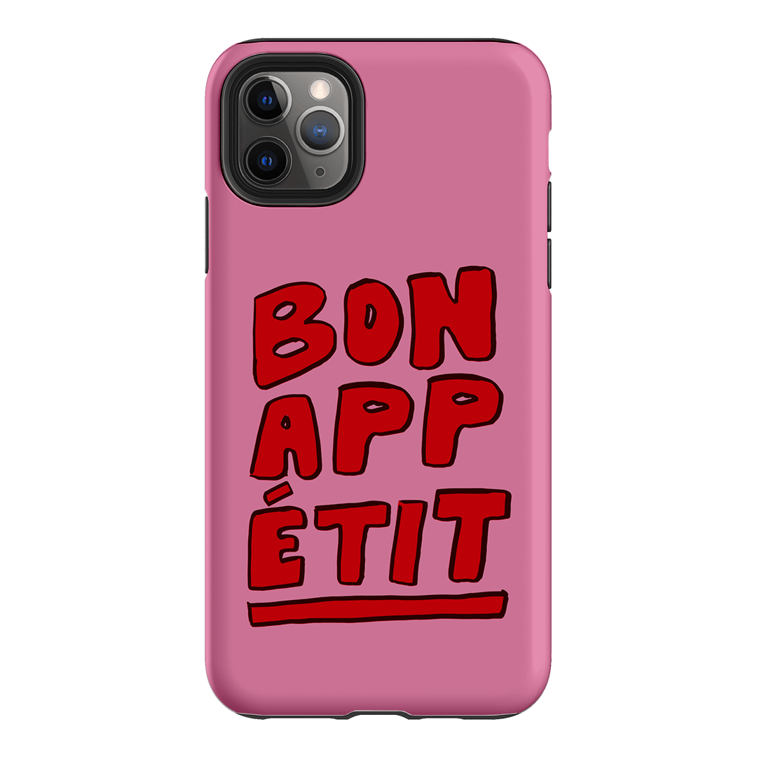 Bon Appetit Red Printed Phone Cases iPhone 11 Pro Max / Armoured by The Dairy - The Dairy