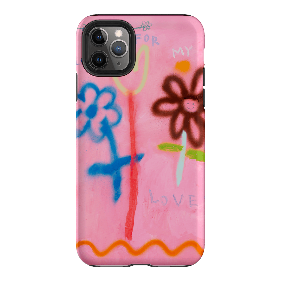 Flowers Printed Phone Cases iPhone 11 Pro Max / Armoured by Kate Eliza - The Dairy