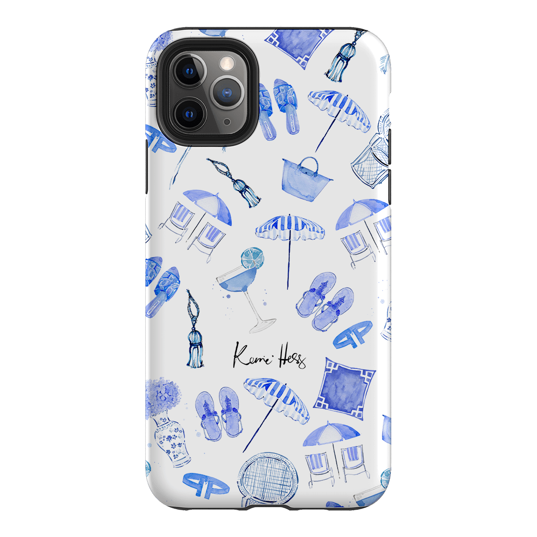 Santorini Printed Phone Cases iPhone 11 Pro Max / Armoured by Kerrie Hess - The Dairy