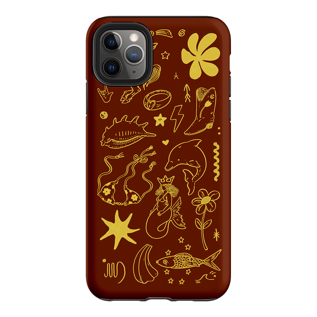 Spiced Cowboy Chocolate Printed Phone Cases iPhone 11 Pro Max / Armoured by Easty Beasty - The Dairy