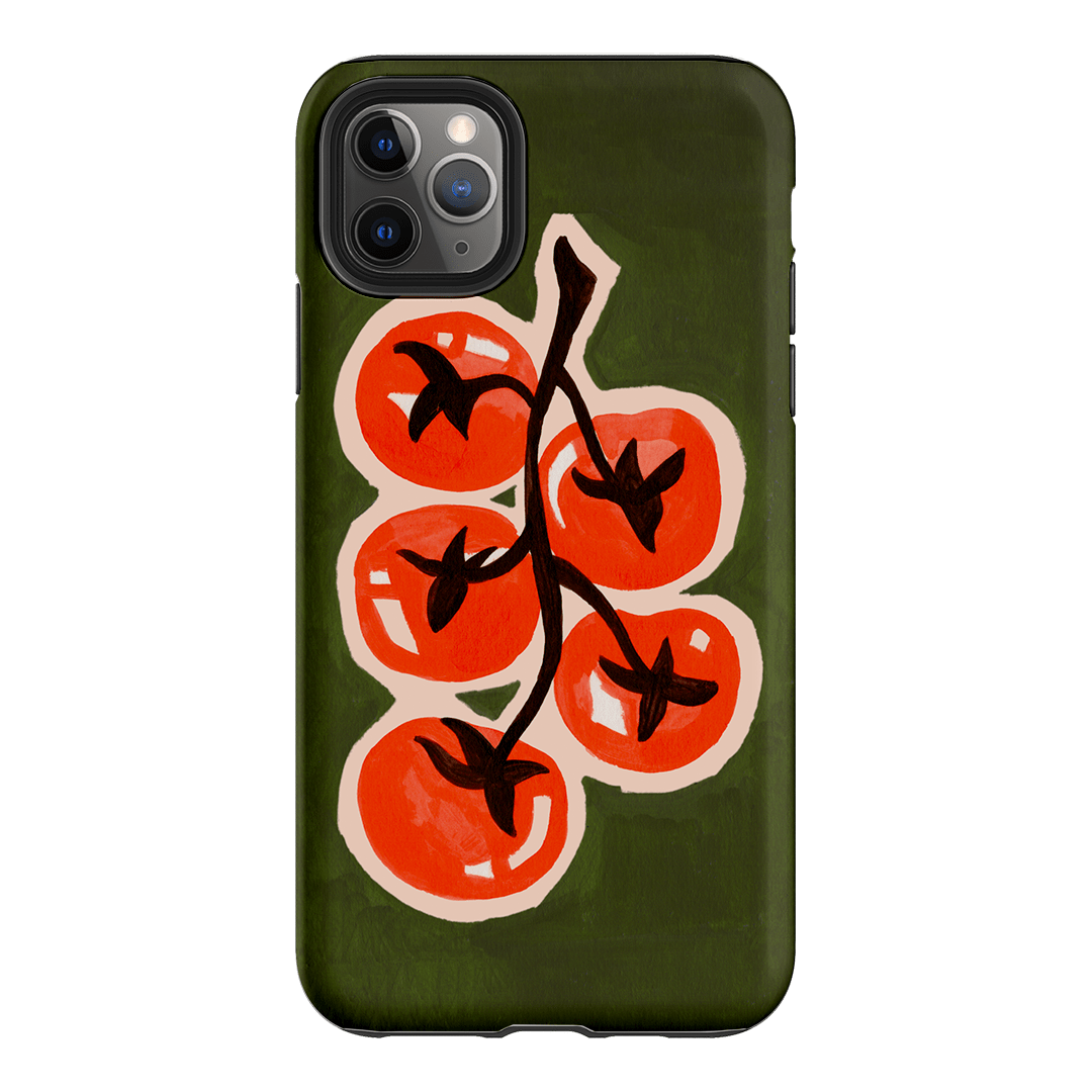 Tomatoes Printed Phone Cases iPhone 11 Pro Max / Armoured by Studio Bon - The Dairy