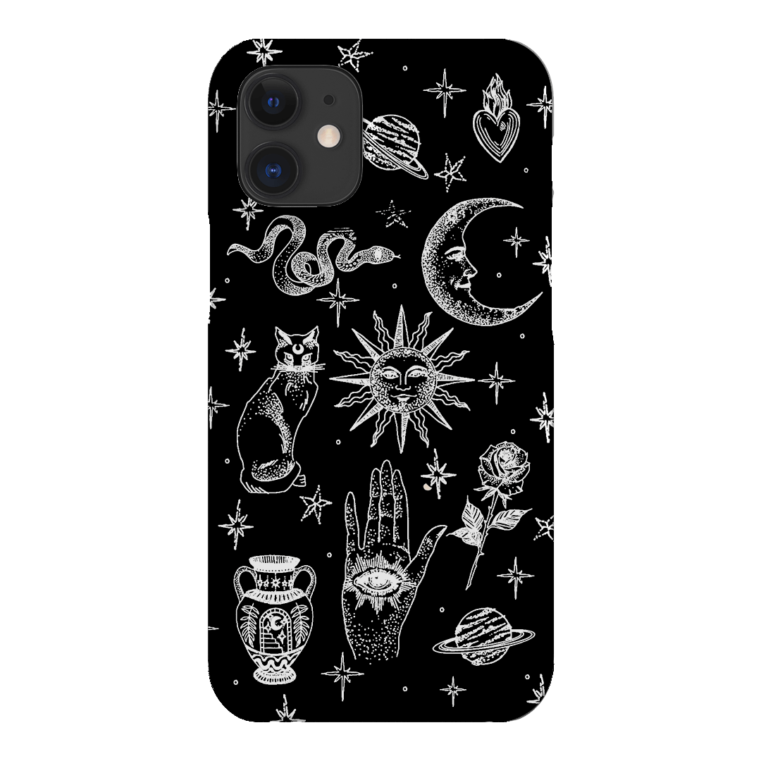 Astro Flash Monochrome Printed Phone Cases iPhone 12 / Snap by Veronica Tucker - The Dairy