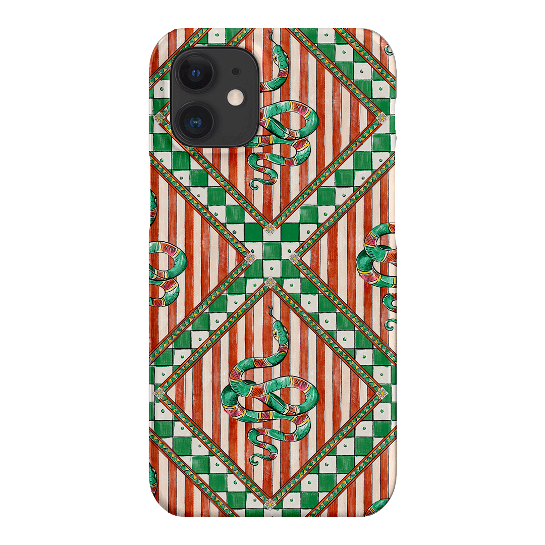 Serpent Printed Phone Cases iPhone 12 / Snap by Fenton & Fenton - The Dairy