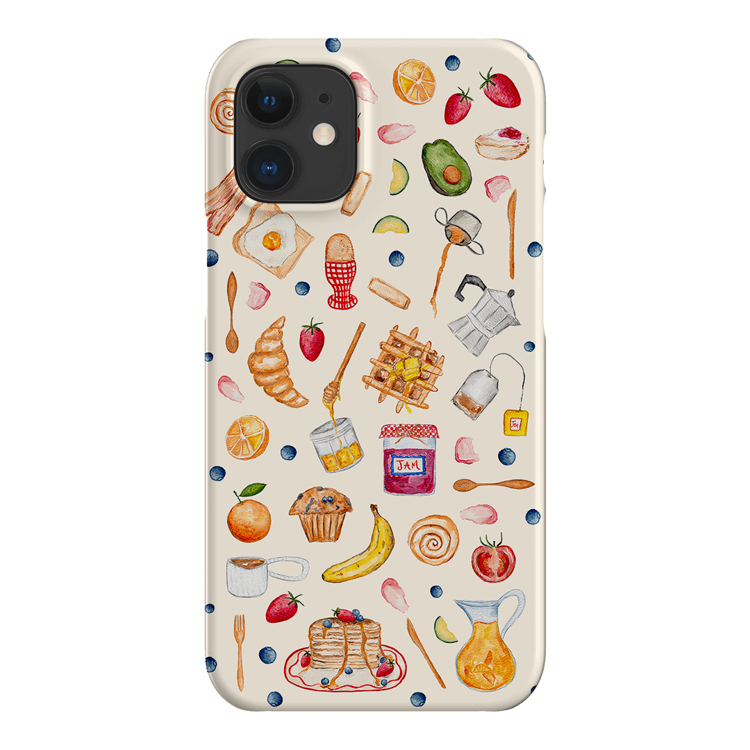 Sunday Breakfast Printed Phone Cases iPhone 12 / Snap by BG. Studio - The Dairy