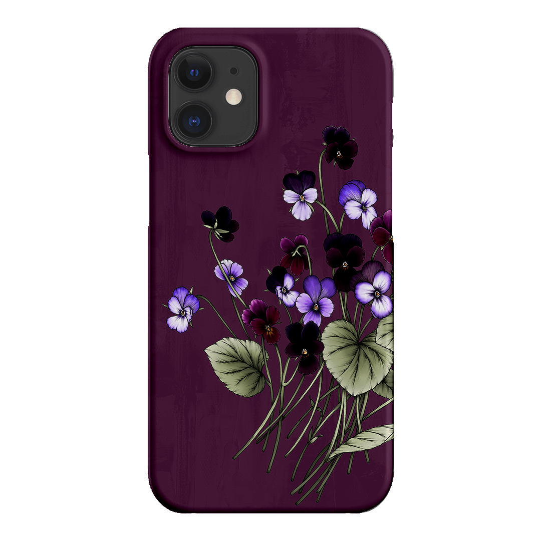 Viola Printed Phone Cases iPhone 12 / Snap by Typoflora - The Dairy