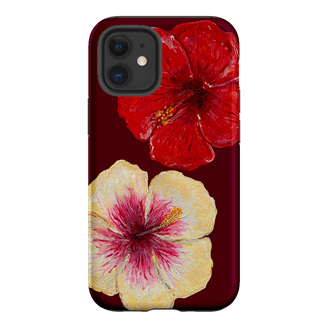 Hibiscus Flower Printed Phone Cases iPhone 12 / Armoured by BG. Studio - The Dairy