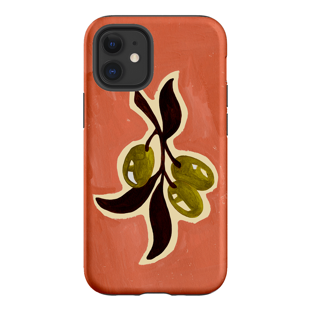 Olives Printed Phone Cases iPhone 12 / Armoured by Studio Bon - The Dairy