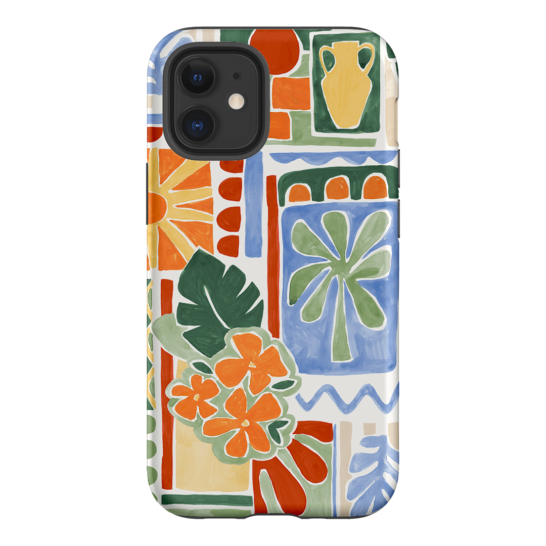 Tropicana Tile Printed Phone Cases iPhone 12 / Armoured by Charlie Taylor - The Dairy