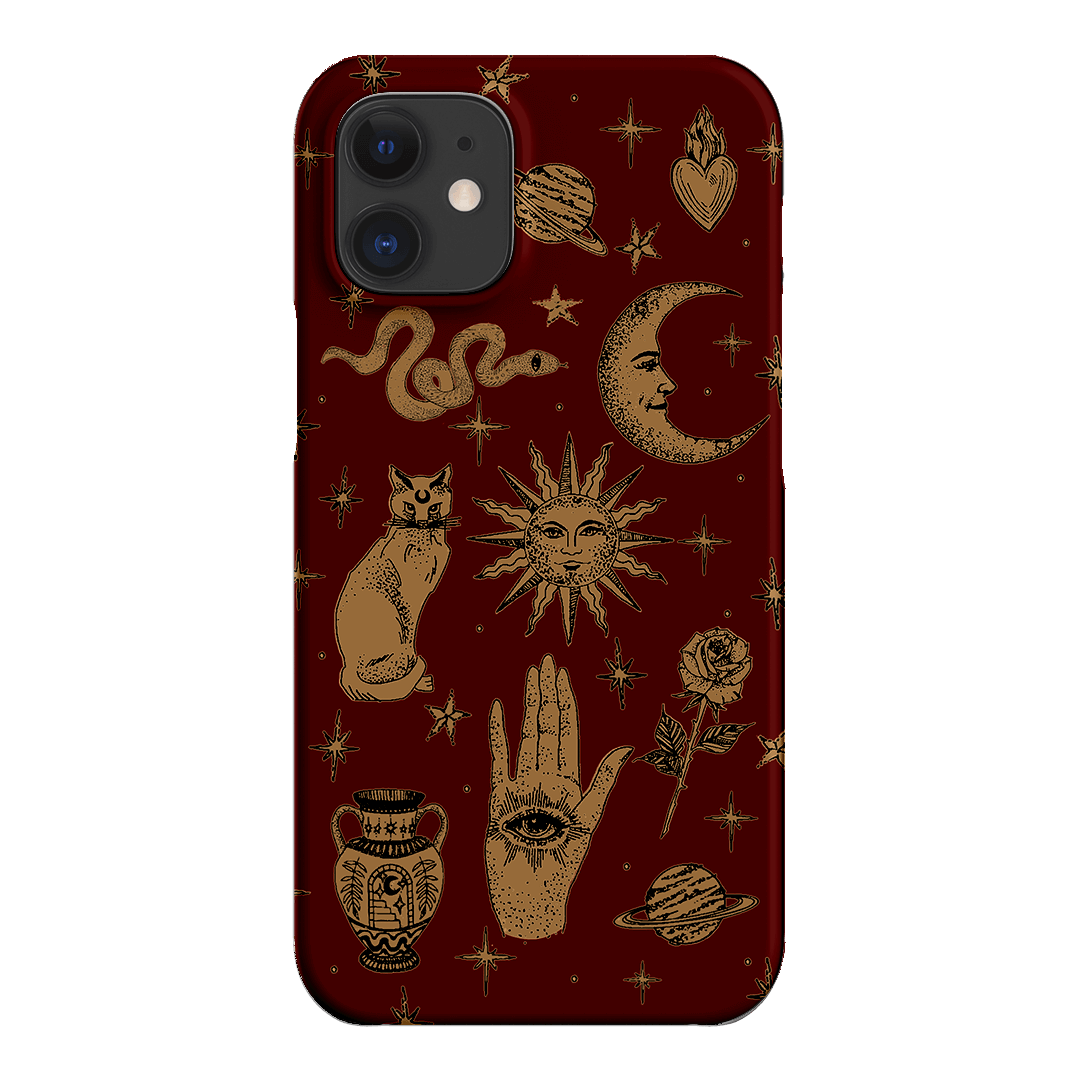 Astro Flash Red Printed Phone Cases iPhone 12 Mini / Snap by Veronica Tucker - The Dairy