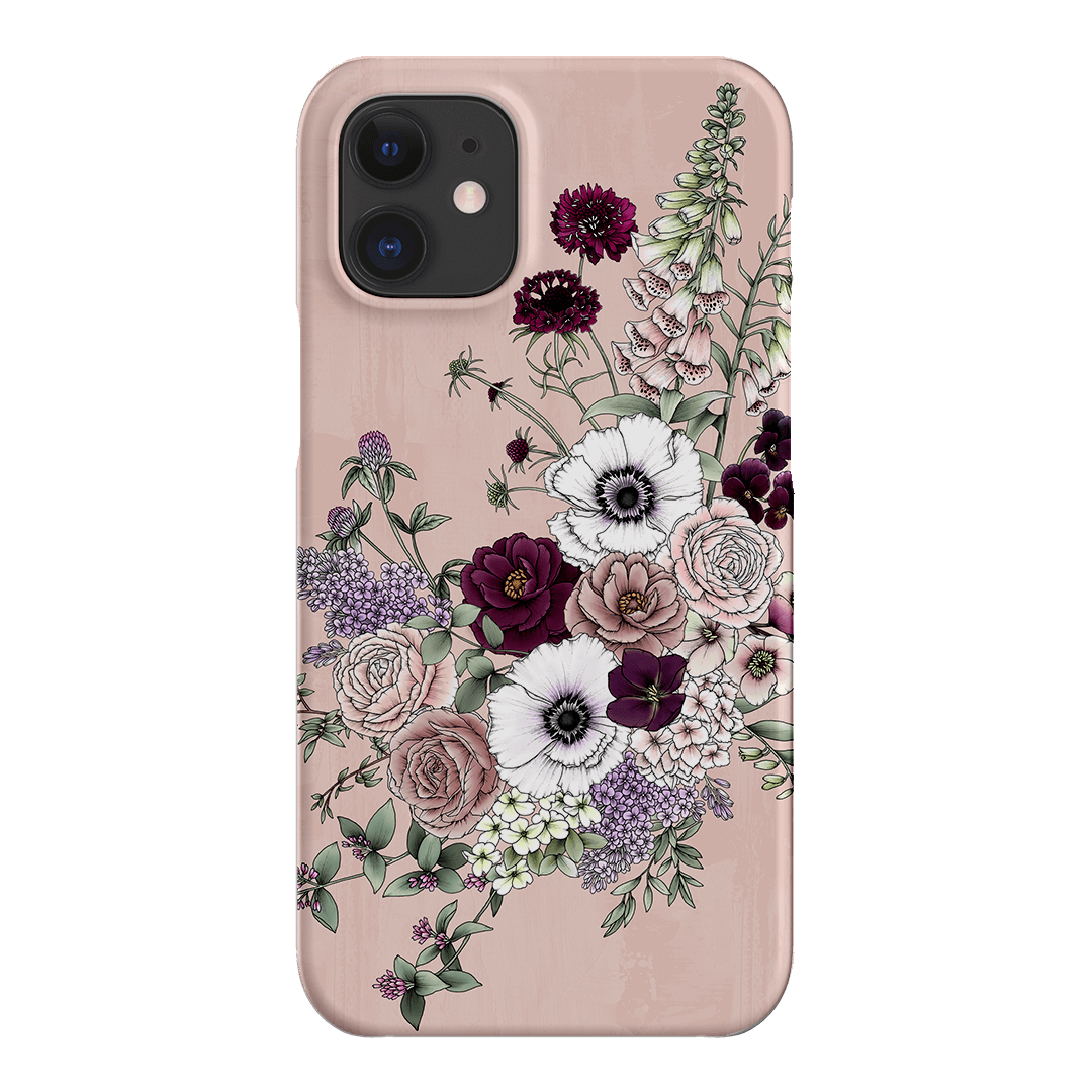 Blush Wildflowers Printed Phone Cases iPhone 12 Mini / Snap by Typoflora - The Dairy