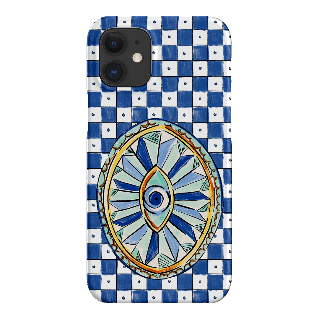 Evil Eye Printed Phone Cases iPhone 12 Mini / Snap by Fenton & Fenton - The Dairy