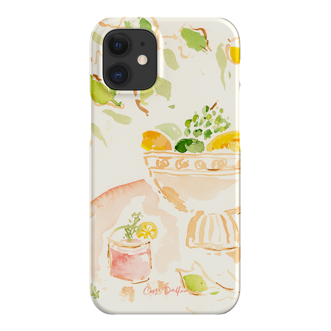 Sorrento Printed Phone Cases iPhone 12 Mini / Snap by Cass Deller - The Dairy