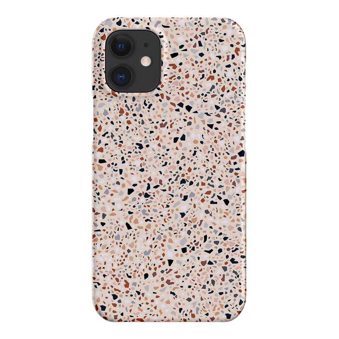 Terrazzo Printed Phone Cases iPhone 12 Mini / Snap by The Dairy - The Dairy