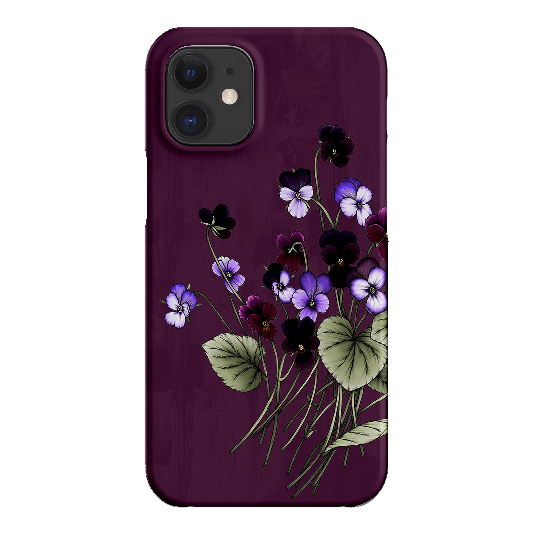 Viola Printed Phone Cases iPhone 12 Mini / Snap by Typoflora - The Dairy