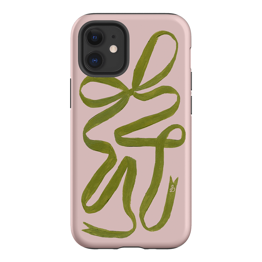 Garden Ribbon Printed Phone Cases iPhone 12 Mini / Armoured by Jasmine Dowling - The Dairy