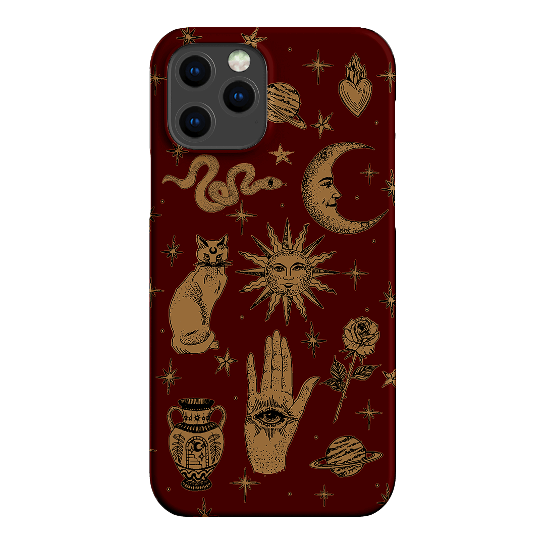 Astro Flash Red Printed Phone Cases iPhone 12 Pro / Snap by Veronica Tucker - The Dairy