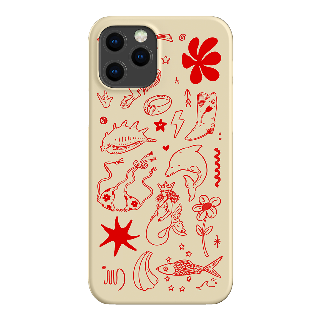 Spiced Cowboy Cream Printed Phone Cases iPhone 12 Pro / Snap by Easty Beasty - The Dairy