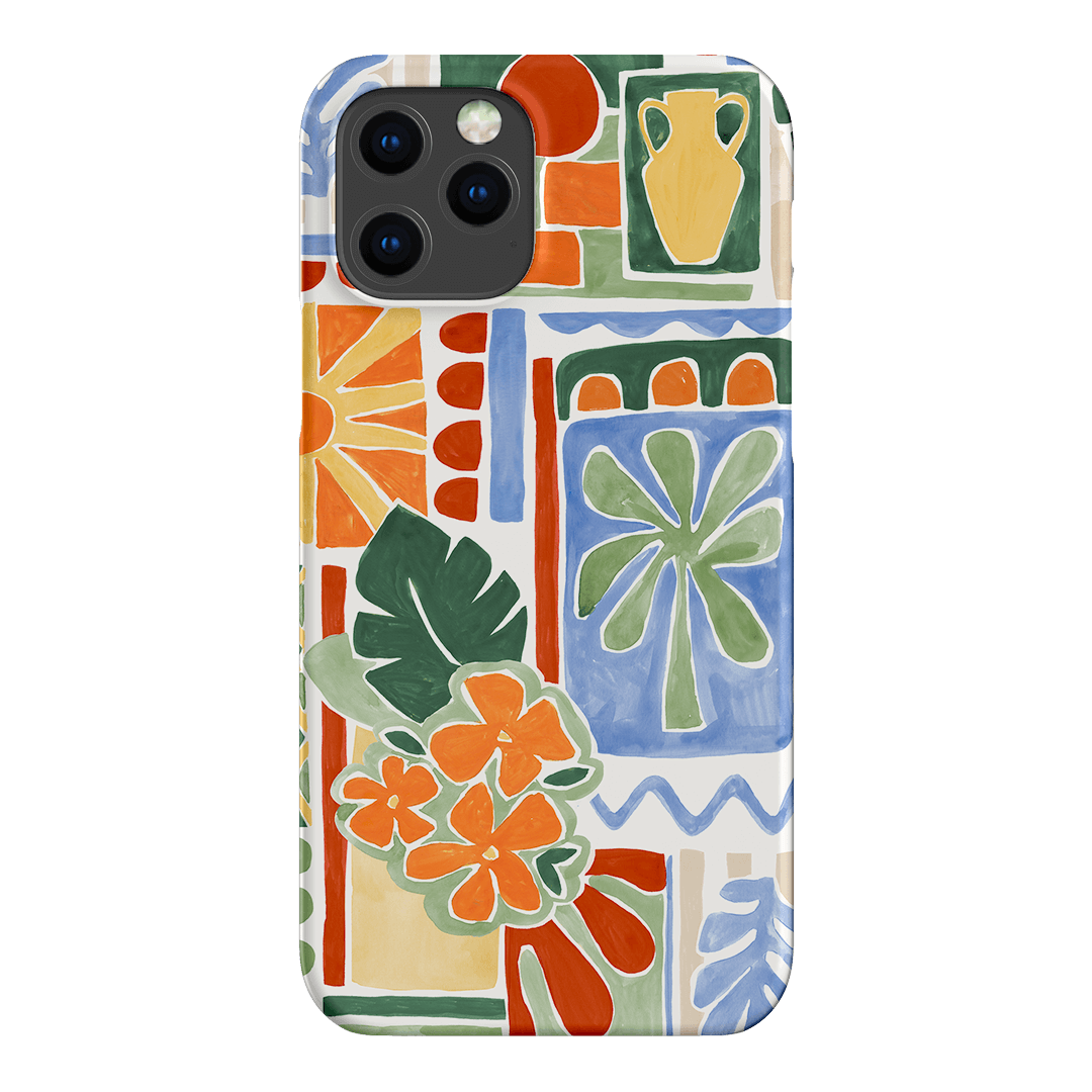 Tropicana Tile Printed Phone Cases iPhone 12 Pro / Snap by Charlie Taylor - The Dairy