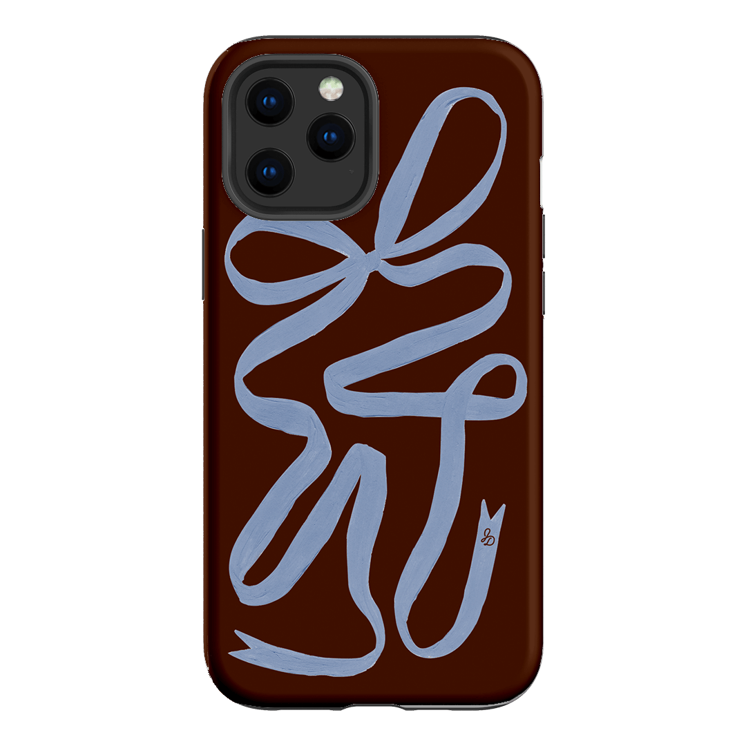 Mocha Ribbon Printed Phone Cases iPhone 12 Pro / Armoured by Jasmine Dowling - The Dairy