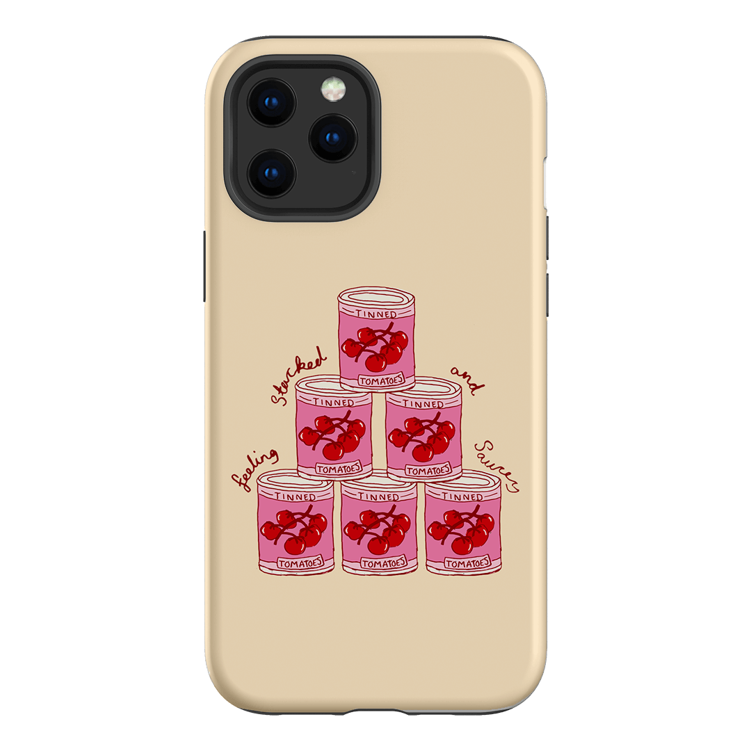 Saucy Supper Printed Phone Cases iPhone 12 Pro / Armoured by The Dairy - The Dairy