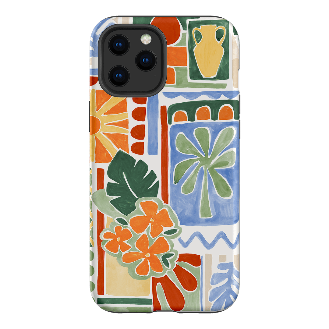 Tropicana Tile Printed Phone Cases iPhone 12 Pro / Armoured by Charlie Taylor - The Dairy