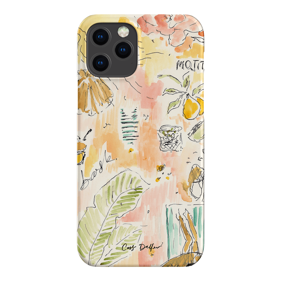 Mojito Printed Phone Cases iPhone 12 Pro Max / Snap by Cass Deller - The Dairy