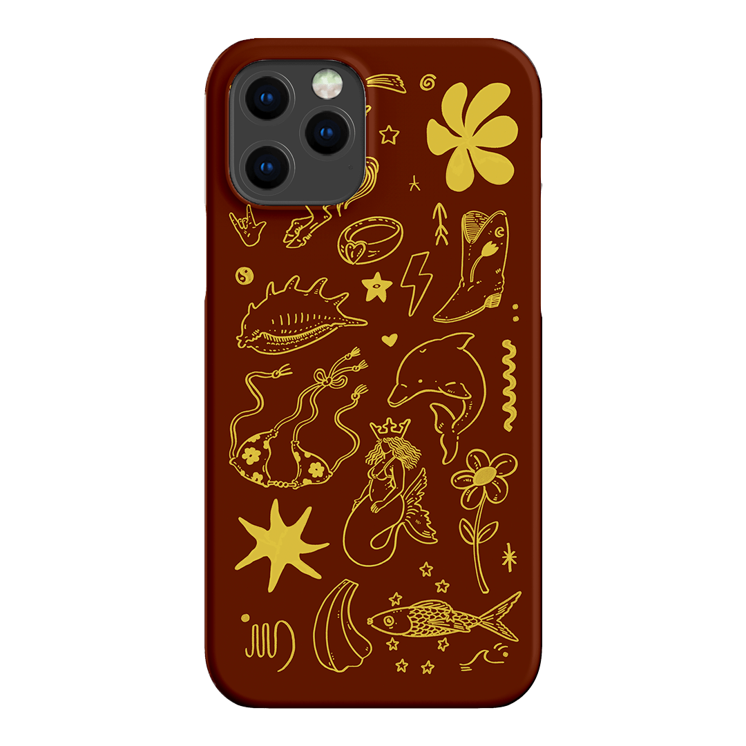 Spiced Cowboy Chocolate Printed Phone Cases iPhone 12 Pro Max / Snap by Easty Beasty - The Dairy