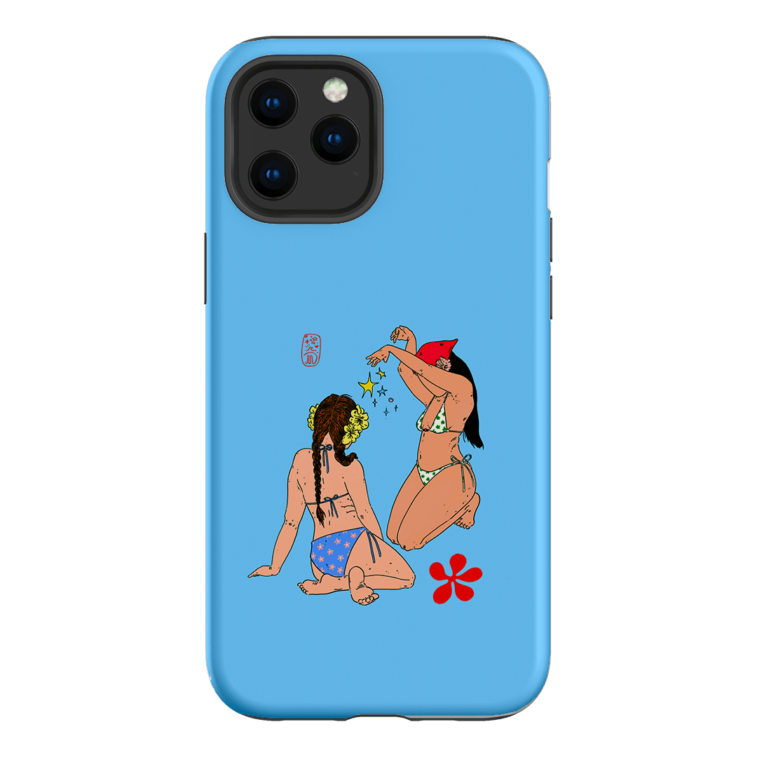 Babe Magic Blue Printed Phone Cases iPhone 12 Pro Max / Armoured by Easty Beasty - The Dairy