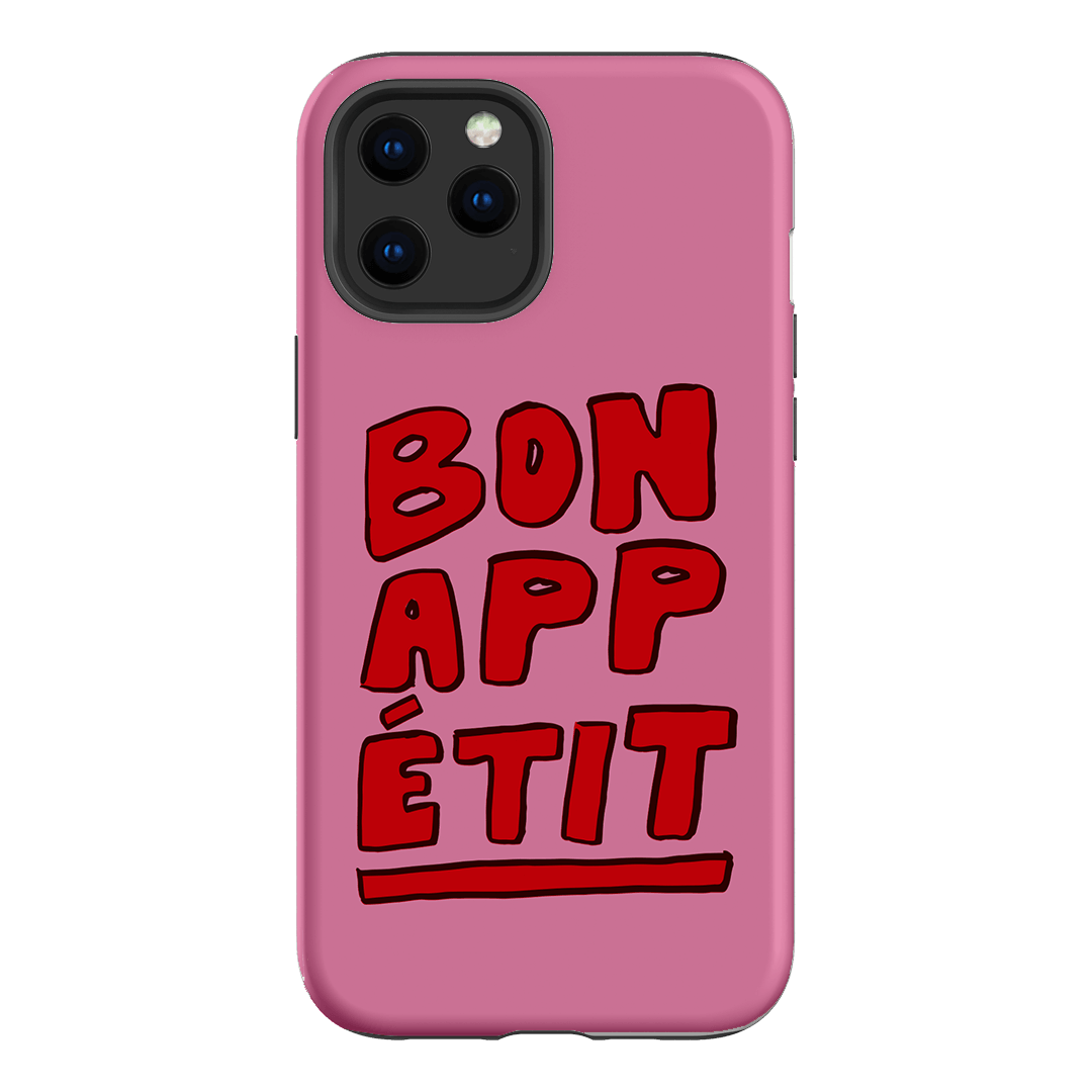 Bon Appetit Red Printed Phone Cases iPhone 12 Pro Max / Armoured by The Dairy - The Dairy