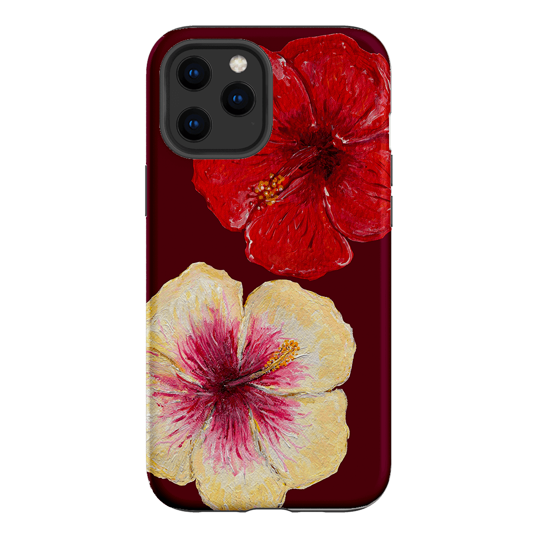 Hibiscus Flower Printed Phone Cases iPhone 12 Pro Max / Armoured by BG. Studio - The Dairy