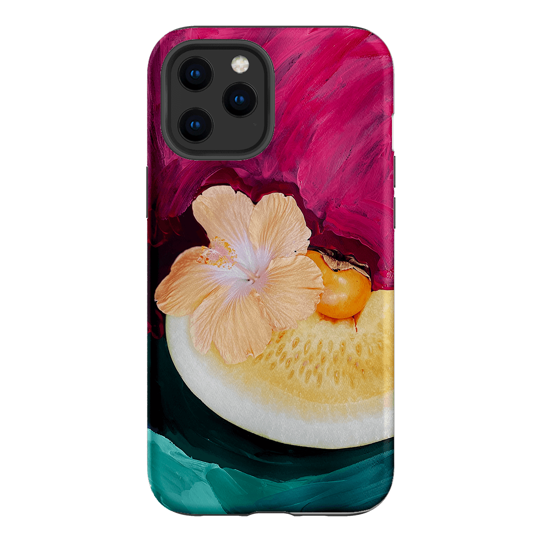 Hibiscus Melon Printed Phone Cases iPhone 12 Pro Max / Armoured by Nicole Nelius - The Dairy