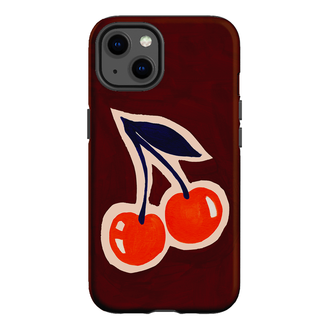 Cherries Printed Phone Cases iPhone 13 / Armoured by Studio Bon - The Dairy