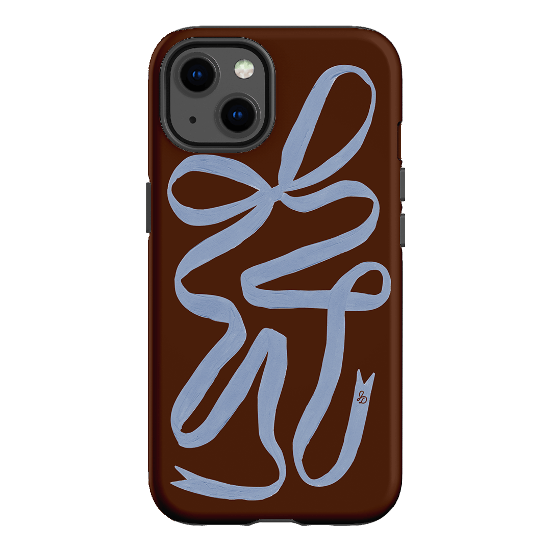 Mocha Ribbon Printed Phone Cases iPhone 13 / Armoured by Jasmine Dowling - The Dairy