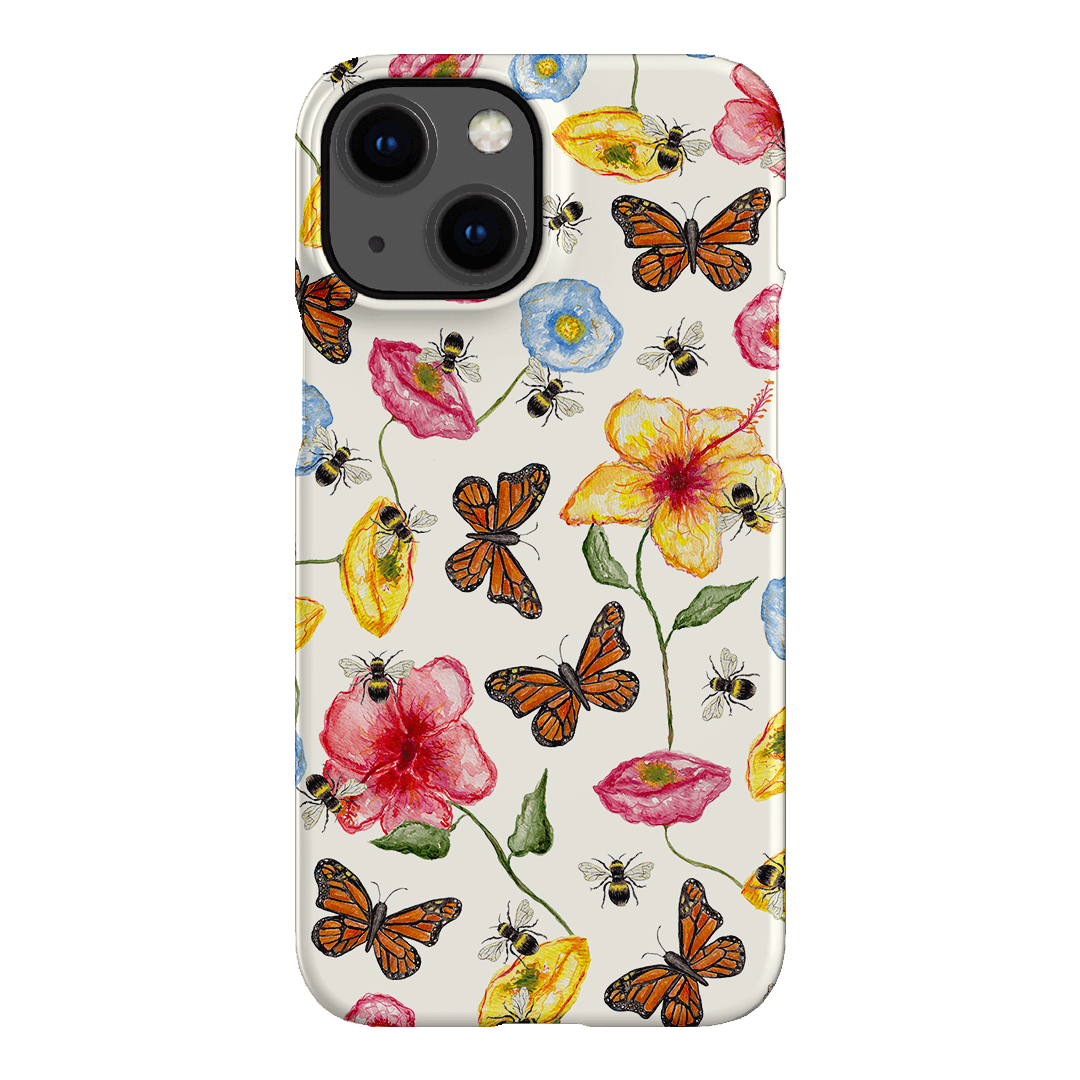 Butterflies & Bees Printed Phone Cases iPhone 13 Mini / Snap by BG. Studio - The Dairy