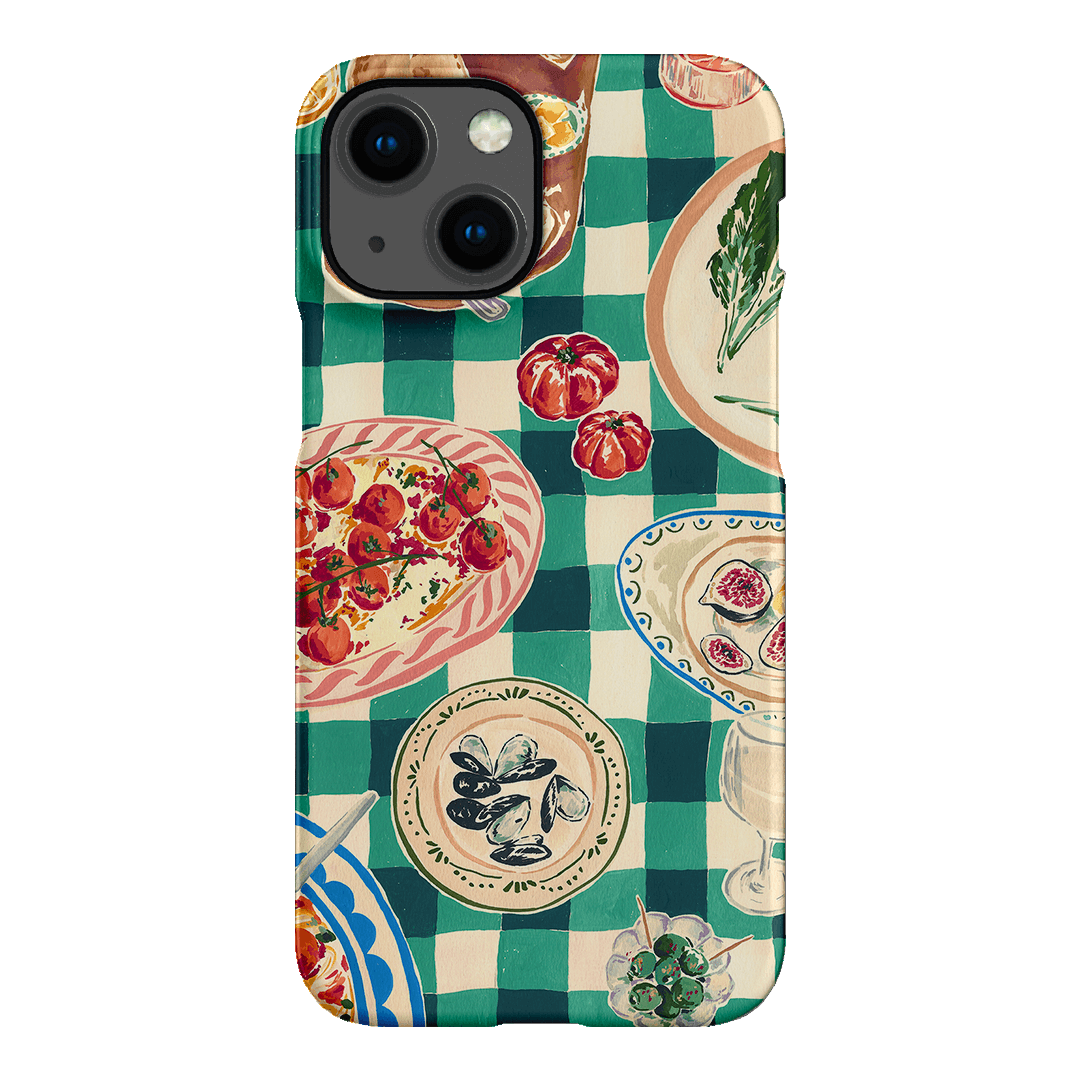 Evening Alfresco Printed Phone Cases iPhone 13 Mini / Snap by Charlie Taylor - The Dairy