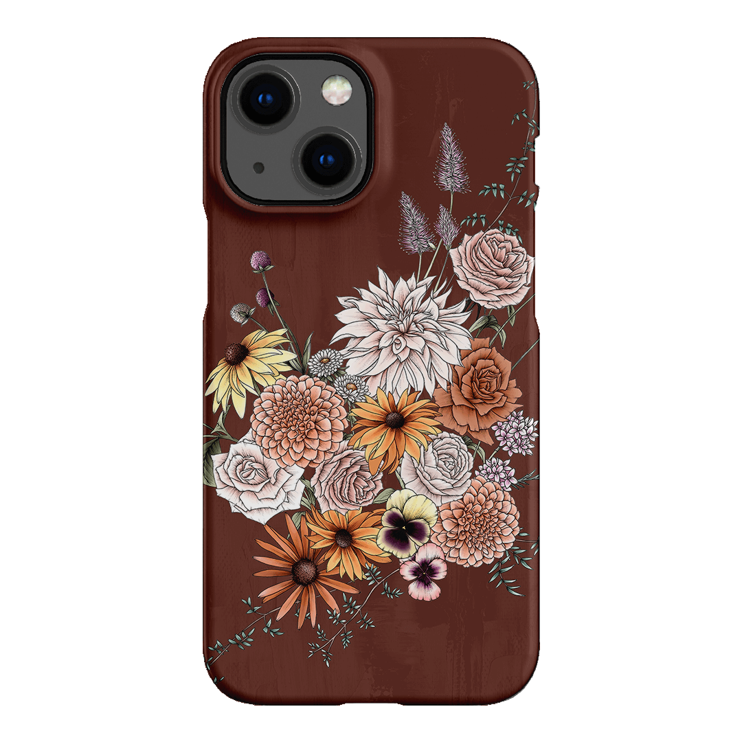 Golden Meadow Printed Phone Cases iPhone 13 Mini / Snap by Typoflora - The Dairy