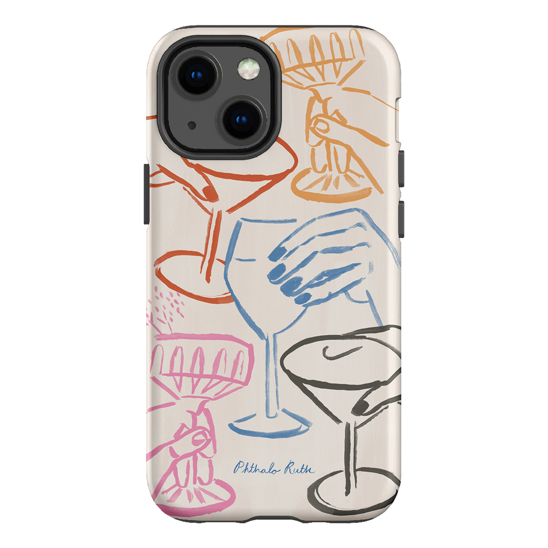 Cheers Multi Printed Phone Cases iPhone 13 Mini / Armoured by Phthalo Ruth - The Dairy