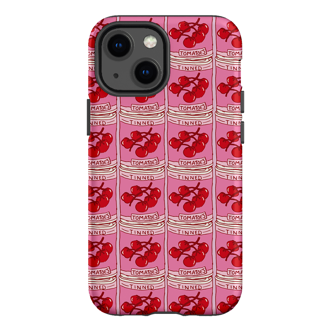 Tinned Tomatoes Printed Phone Cases iPhone 13 Mini / Armoured by The Dairy - The Dairy