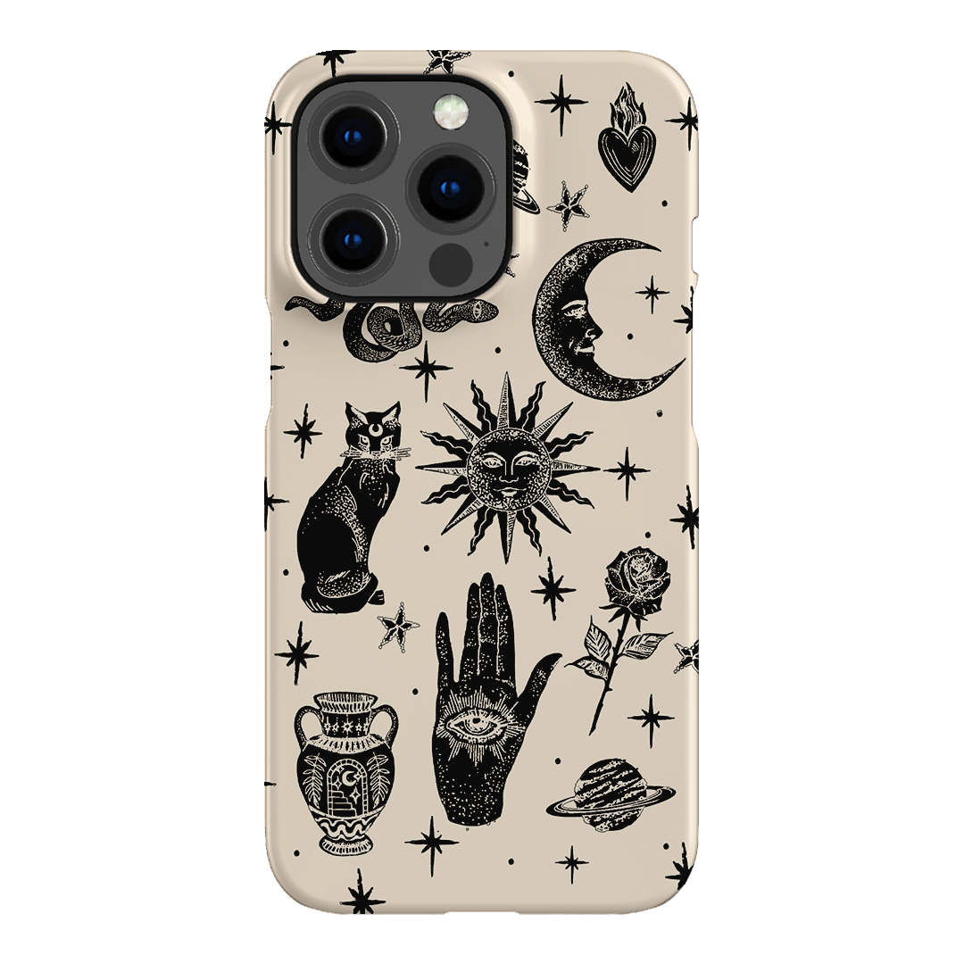 Astro Flash Beige Printed Phone Cases iPhone 13 Pro / Snap by Veronica Tucker - The Dairy