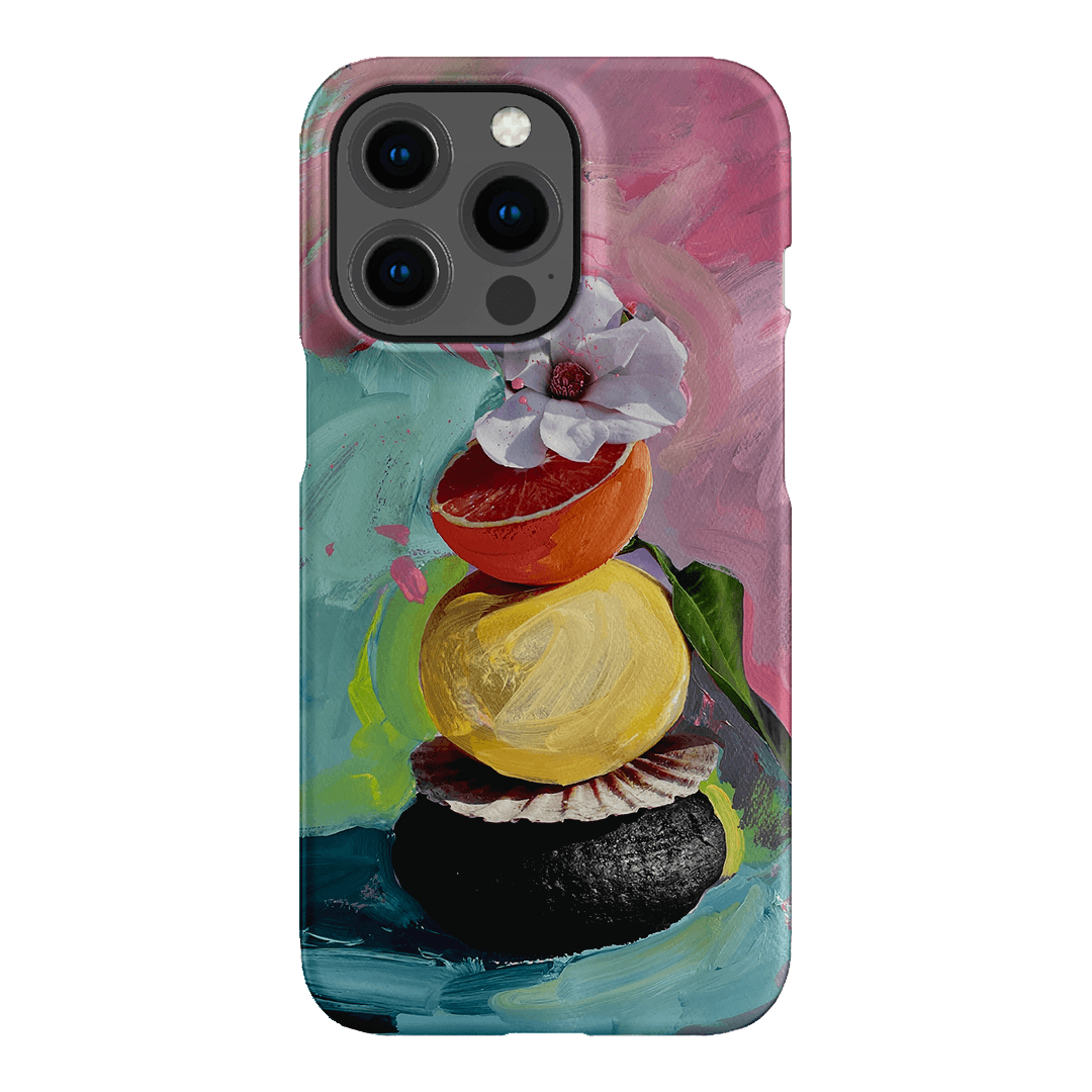 Pink Splash Printed Phone Cases iPhone 13 Pro / Snap by Nicole Nelius - The Dairy